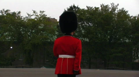 CHANGING OF THE GUARD Stock Footage 271926