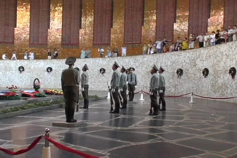 Changing of the guard  動画素材 569844