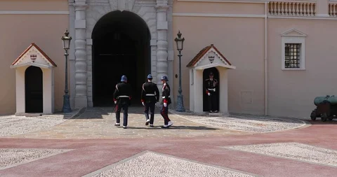 Changing of the Guard Stock Footage 107784061
