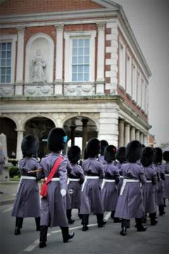 Changing of the Guard, Windsor Stock Photos