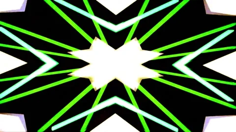 Changing kaleido shapes vj loop Stock Footage 65825786