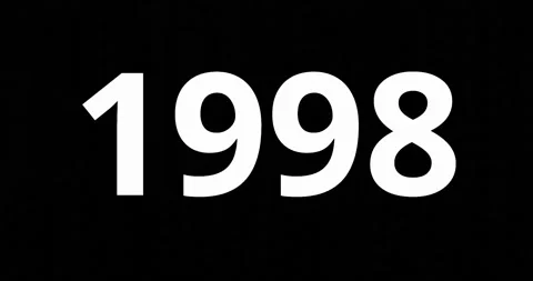 Changing moving years in number for past or future concept Stock Footage 219861159