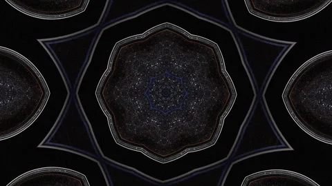 A changing pattern of different shapes. Stock-Footage 311262628