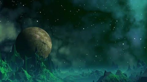 Changing planet Stock Footage 10786811