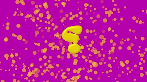 Changing question mark Purple animated b... | Stock Video | Pond5