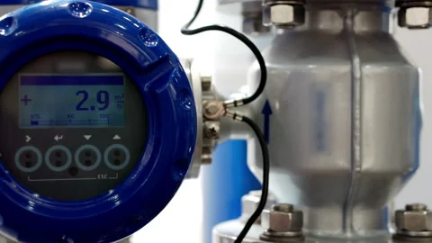 Changing the readings of the air flow meter sensor. Stock Footage 161252503