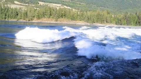 Changing the tide Stock Footage 137821682