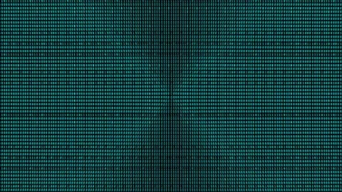 Changing zero and one in binary code language. Camera zoom out Stock Footage 269845855