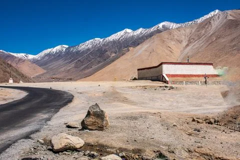 Changla Pass Foto stock