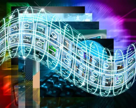 Channel Stock Illustration