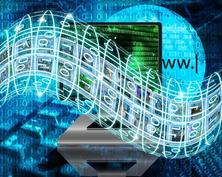 Channel Illustrazione stock