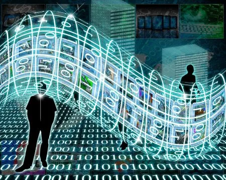 Channel 스톡 일러스트