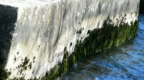 Channelized water Stock Footage 42766786