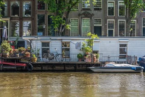 Channels of Amsterdam Stock Photos