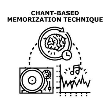Chant based memorization technique for learning イラスト素材