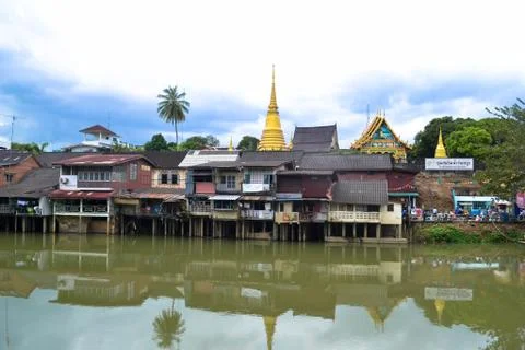 Chanthaboon River Foto stock