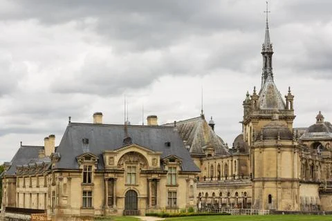Chantilly Castle Stock Photos