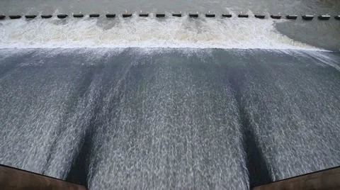 Chao Phraya Dam Stock Footage 55754990