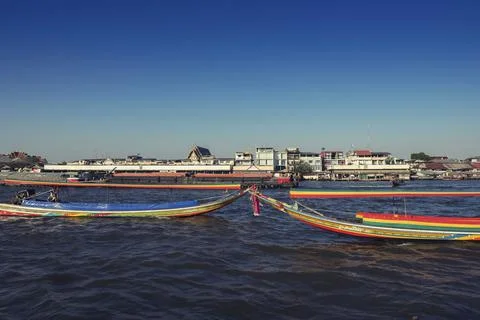 Chao Phraya river 1 Stock Photos