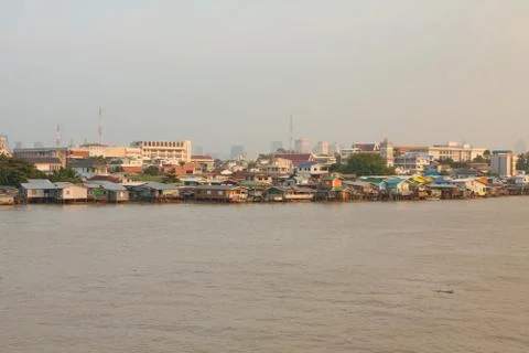 Chao phraya river Stock Photos