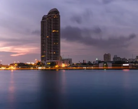 Chao phraya river. Stock Photos