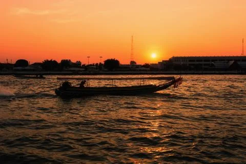 Chao Phraya River Stock Photos