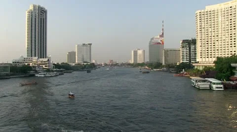 Chao Phraya Time lapse 215901 Stock Footage 20529913