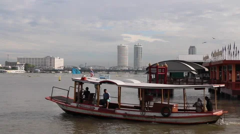 Chaophraya River Stock Footage 56258232