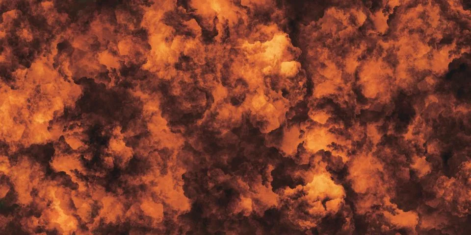 Chaos Clouds Illustrazione stock