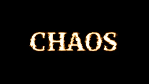 CHAOS Stock Footage 336838977