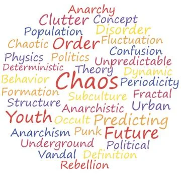 Chaos, order Stock Illustration