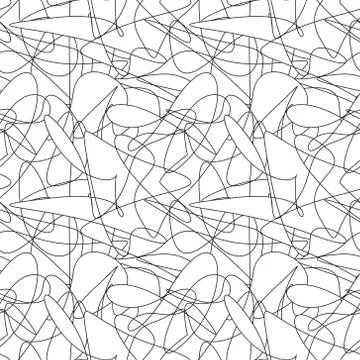 Chaos pattern. Illustrazione stock