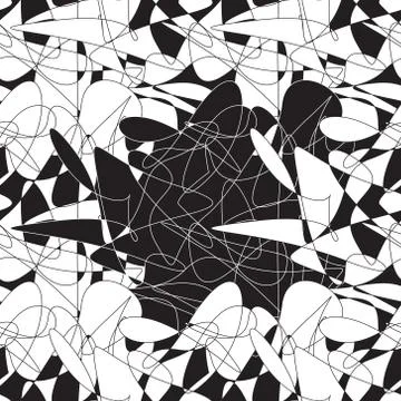 Chaos pattern. Stock Illustration