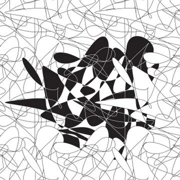 Chaos pattern. Stock Illustration