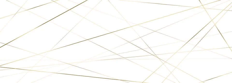 Chaos pattern irregular abstract line with chaotic geometric gold and seamless Stock Illustration