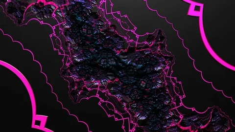 Chaos Shift Looping Animation Stock Footage 73284839