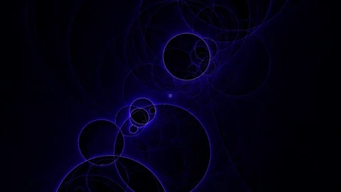 Chaotic Blue Plasma Ripple Explosion With Black Background Loop Stock Footage 243885692