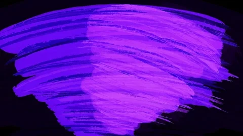 Chaotic blue tornado on a black background. Fast wind effect in a 2D style. Stock Footage 339022237