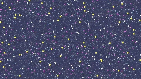 Chaotic circles seamless pattern Stock Footage 97698923