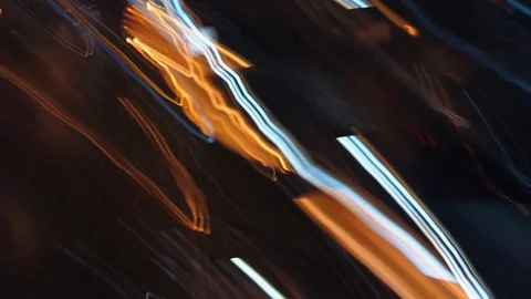 A chaotic dance of lights Video stock 115083904