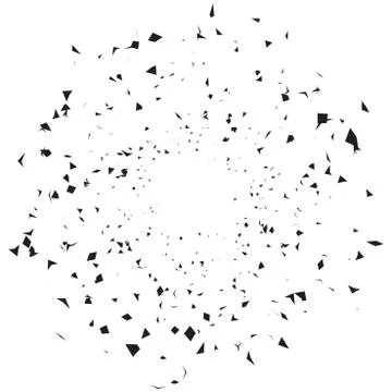 Chaotic dotted texture Stock Illustration