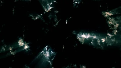 Chaotic electronics, dark background, alien fluid abstract 스톡 동영상 198940121