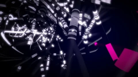 Chaotic Entanglemnt Looping Animation Stock Footage 73606786