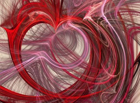 Chaotic feelings Stock Illustration
