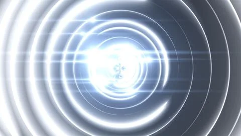 Chaotic fractal lights Stock Illustration