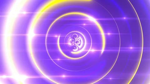 Chaotic fractal lights イラスト素材