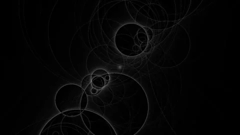 Chaotic Grayscale Plasma Ripple Explosion With Black Background Loop Stock Footage 243885929