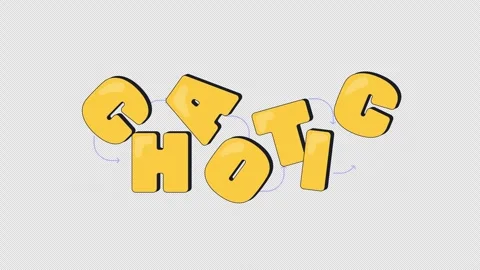 Chaotic internet reaction 2D animation Stock Footage 338325277