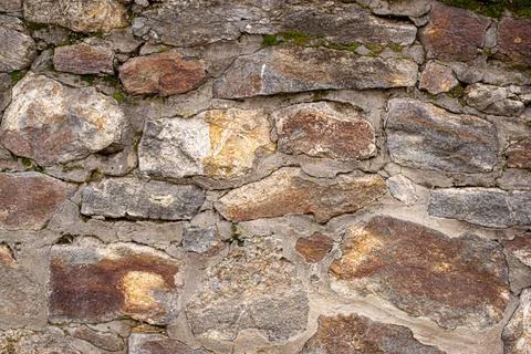 Chaotic masonry texture Stock Photos