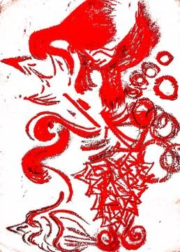 Chaotic mind Stock Illustration